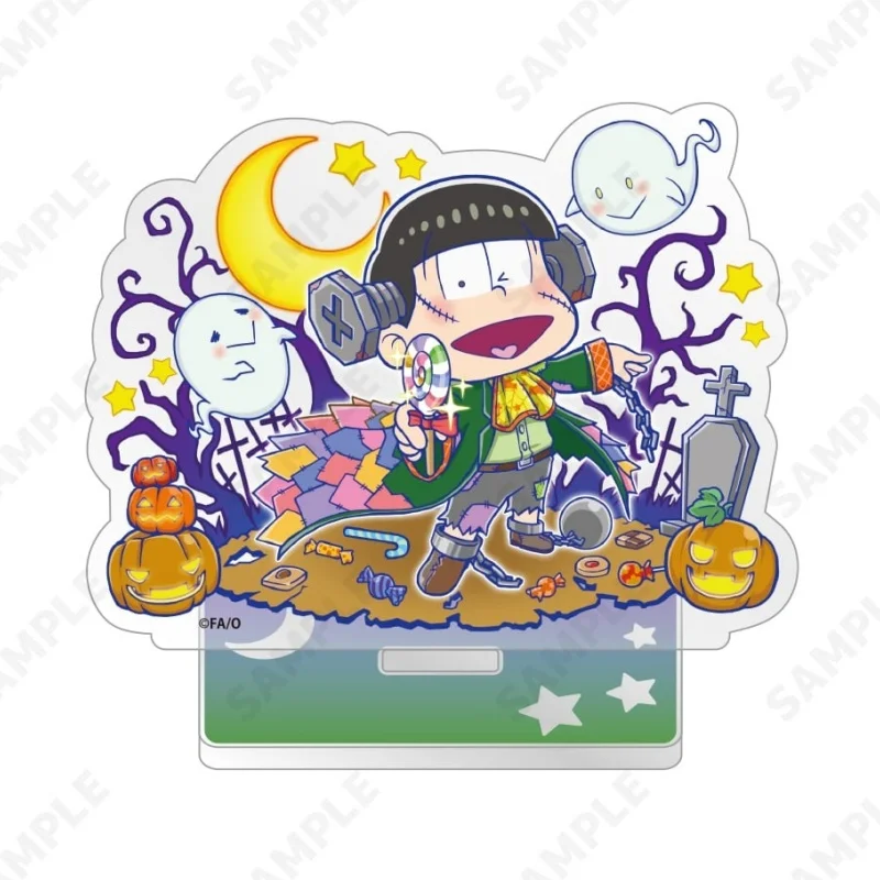 Wholesale Anime Osomatsu-san 10cm Acrylic Stand Ichimatsu/Juushimatsu Tabletop Decorations Accessories Decor Gifts Keychains