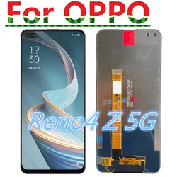 For Oppo Reno4 Z 5G LCD Display Screen Touch Panel Digitizer Replacement Parts For Oppo A92S LCD CPH2065 PDKM00