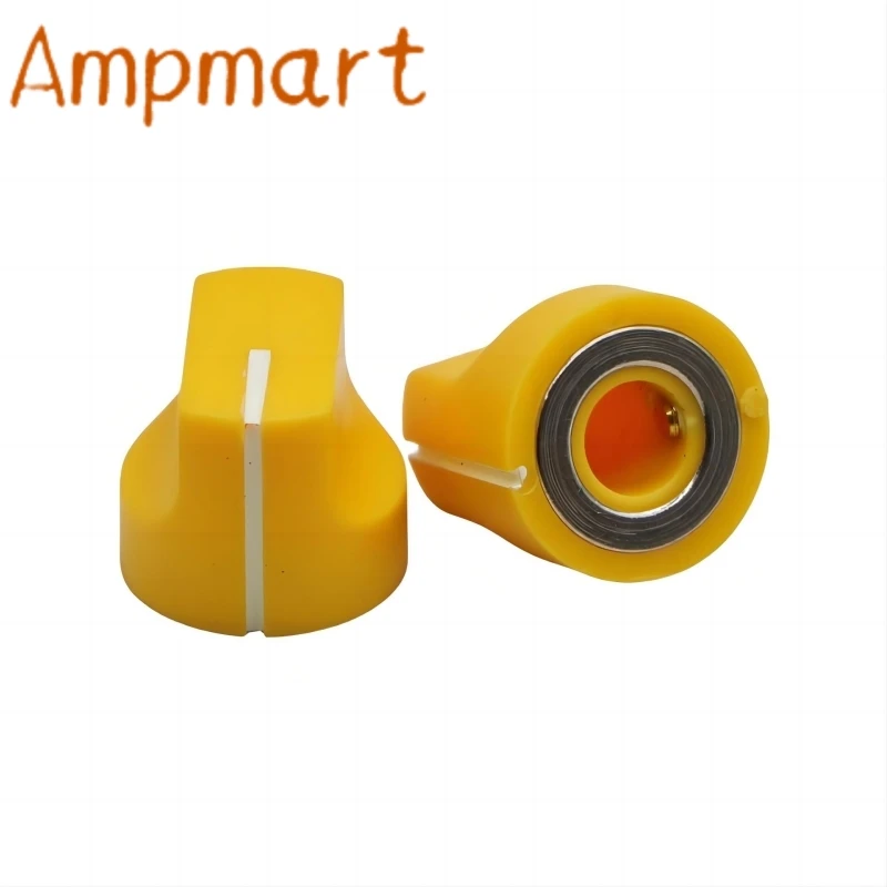 5 Stück 16×15mm Gitarren-Effektpedal-Knöpfe, Potentiometer-Lautstärkeregler für Radio & HIFI-Verstärker, Innendurchmesser 6,0 mm – Detail 8