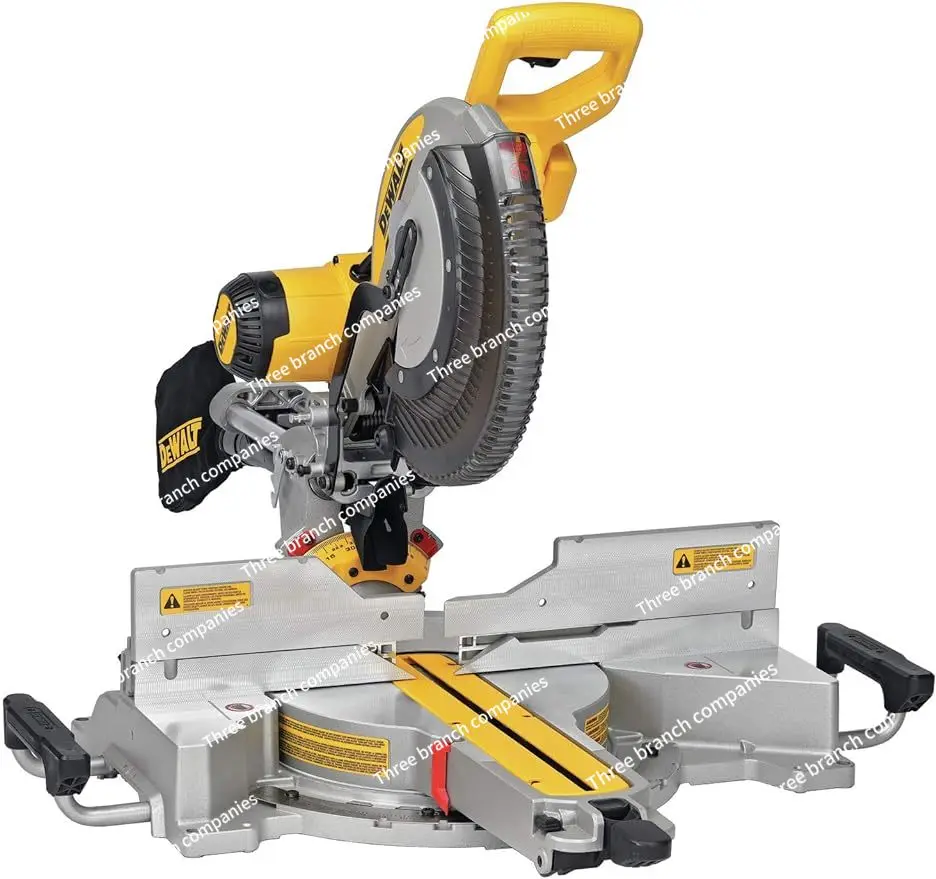 Miter Saw, 12 Inch, 15 Amp, 3,800 RPM, Double Bevel Capacity, With Sliding Compound, Corded (DWS780)