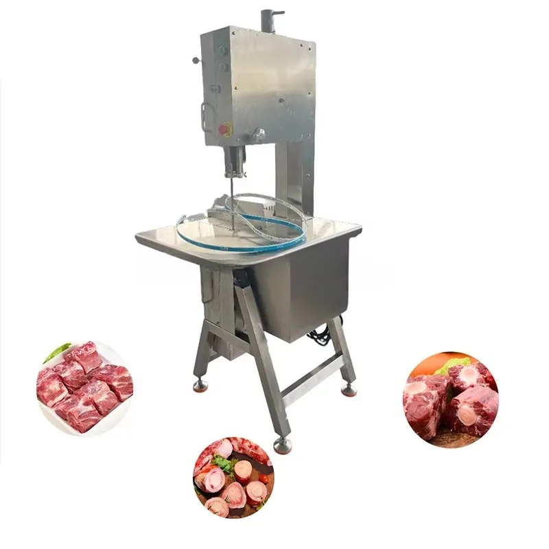 

Electric Automatic Bone Saw Stainless Steel Commercial Frozen Meat Industry Large Bone Cutting Machine