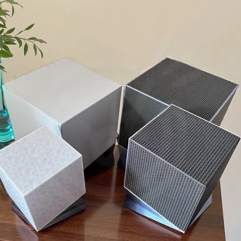 맞춤형 매트릭스 LED 디스플레이 홈 어시스턴트 픽셀 아트 오디오 반응형 프리즘 맞춤형 컬러 필라멘트 (가정 및 비즈니스용)