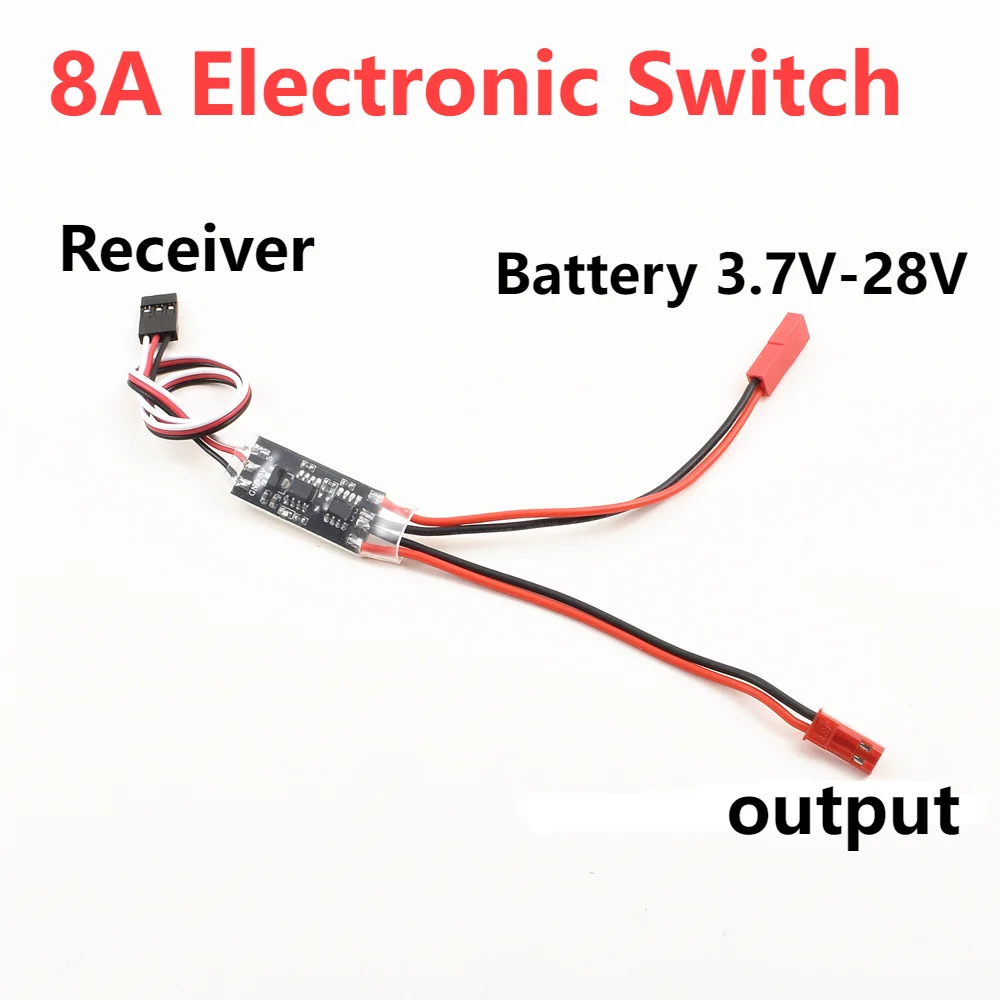 4A 8A 20A 30A RC Electronic Switch Safe-protection RemoteControlled AUX on/Off for Car Truck Boat LED Light Drone Battery3.7-28V