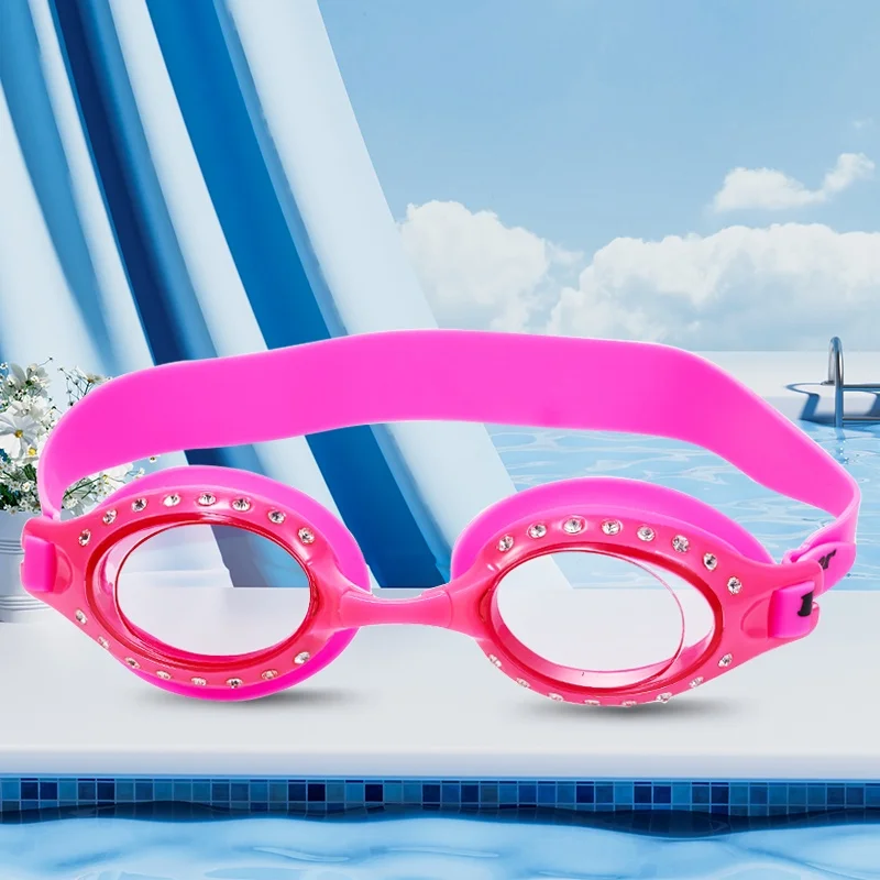 Verstellbare wasserdichte Anti-Fog-Anti-UV-Kinder schwimm brille