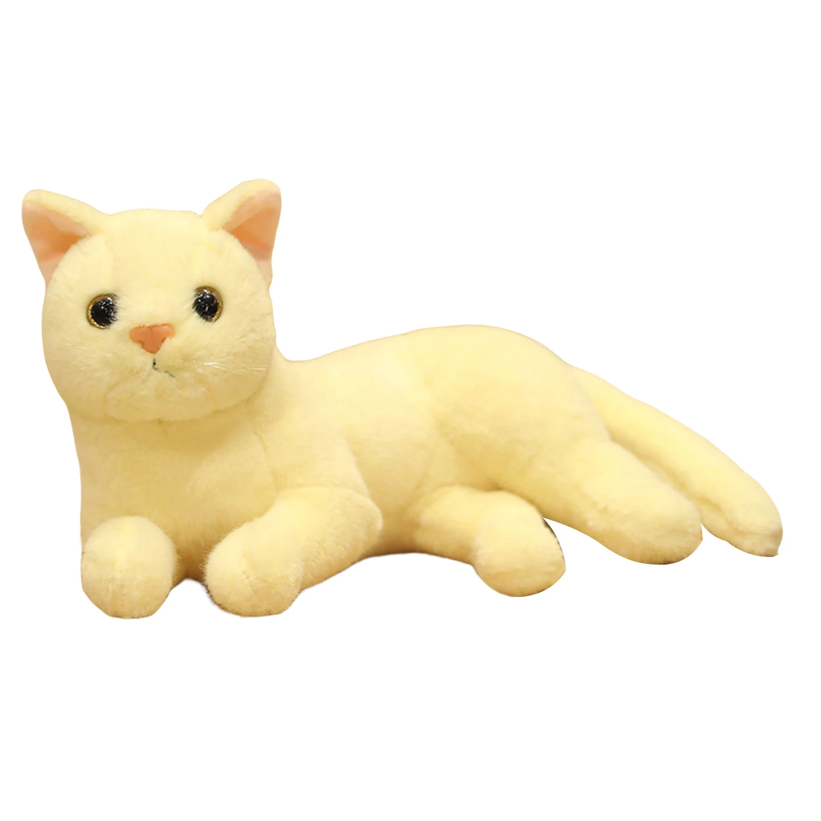 

Plush Cat Kitten Stuffed Toy Soft Comfortable Skin-friendly Plush Doll for Adults Kids Boys and Girls