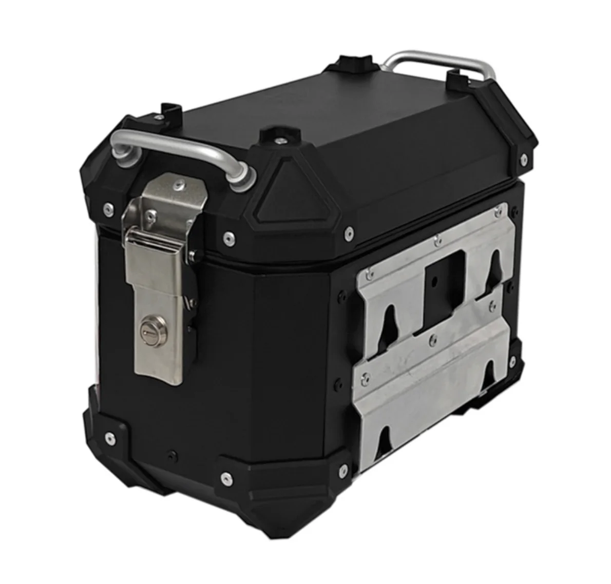 16L Wholesale Aluminum Waterproof Scratch-resistant Motorcycle Storage Box Luggage Side Case Box Tail Box(Detachable)