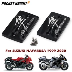 Brake Clutch Cylinder Reservoir Cover For SUZUKI GSX1300R HAYABUSA 1999-2020 Motorcycle Accessories Oil Fluid Cap 3D Pump Cover