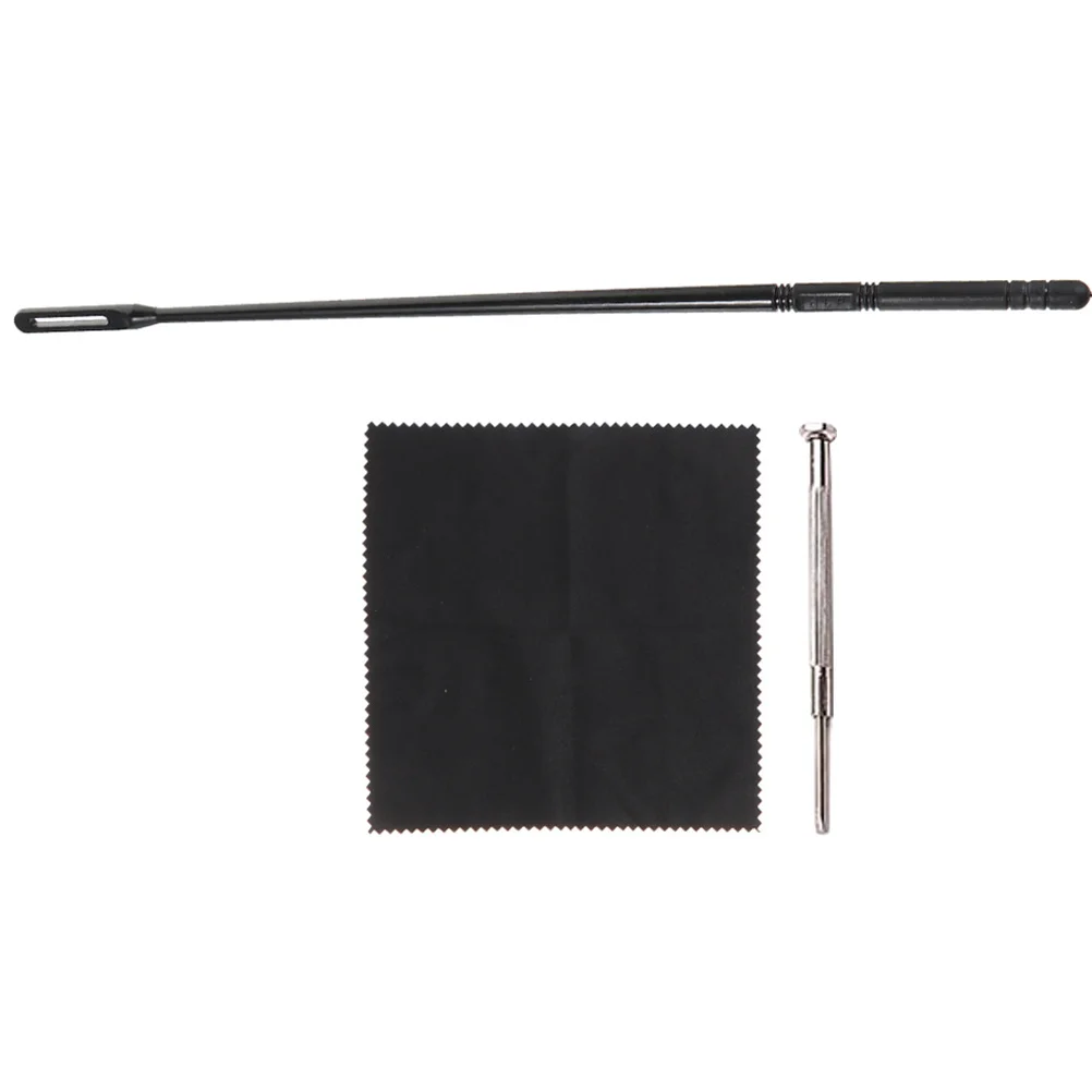 

1 set 1 Set Saxophone Cleaning Kit Reusable Cloth Rod Screwdriver For Flute Clarinet Piccolo Instrument Maintenance Tools