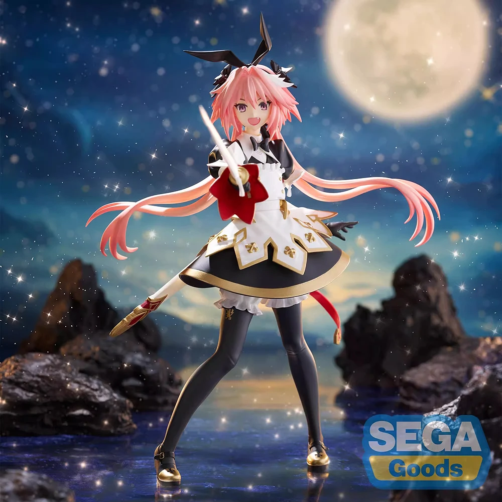 Em estoque sega figoriszm astolfo (destino/grande pedido) excelente 21cm anime modelo figura ornamento brinquedos
