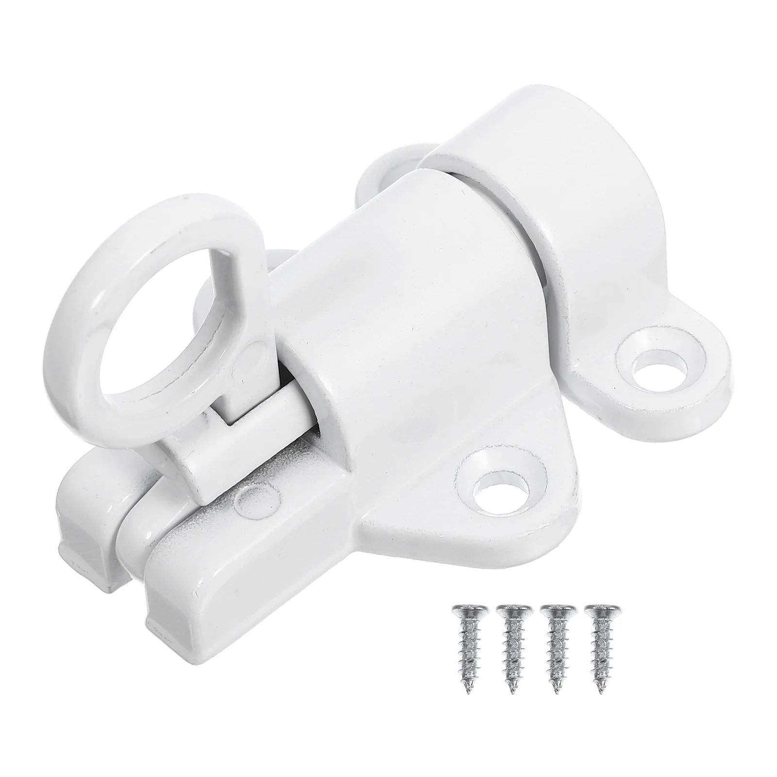 

Heavy Duty Aluminum Alloy Door Latch For Attic Loft Ceiling Hatch Smooth Spring Lock Durable Hardware Marine Hatch Latch Buckle