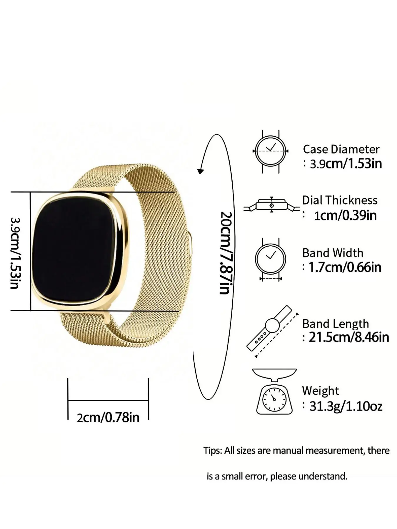Universal Round LED Electronic Watch for Women - Fashionable, Simple, Waterproof Student and Sports Electronic Watch