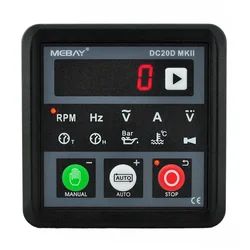 kit xeon DC20D MK2 MEBAY small generator controller air-cooled generator control box automatic control module DC20D