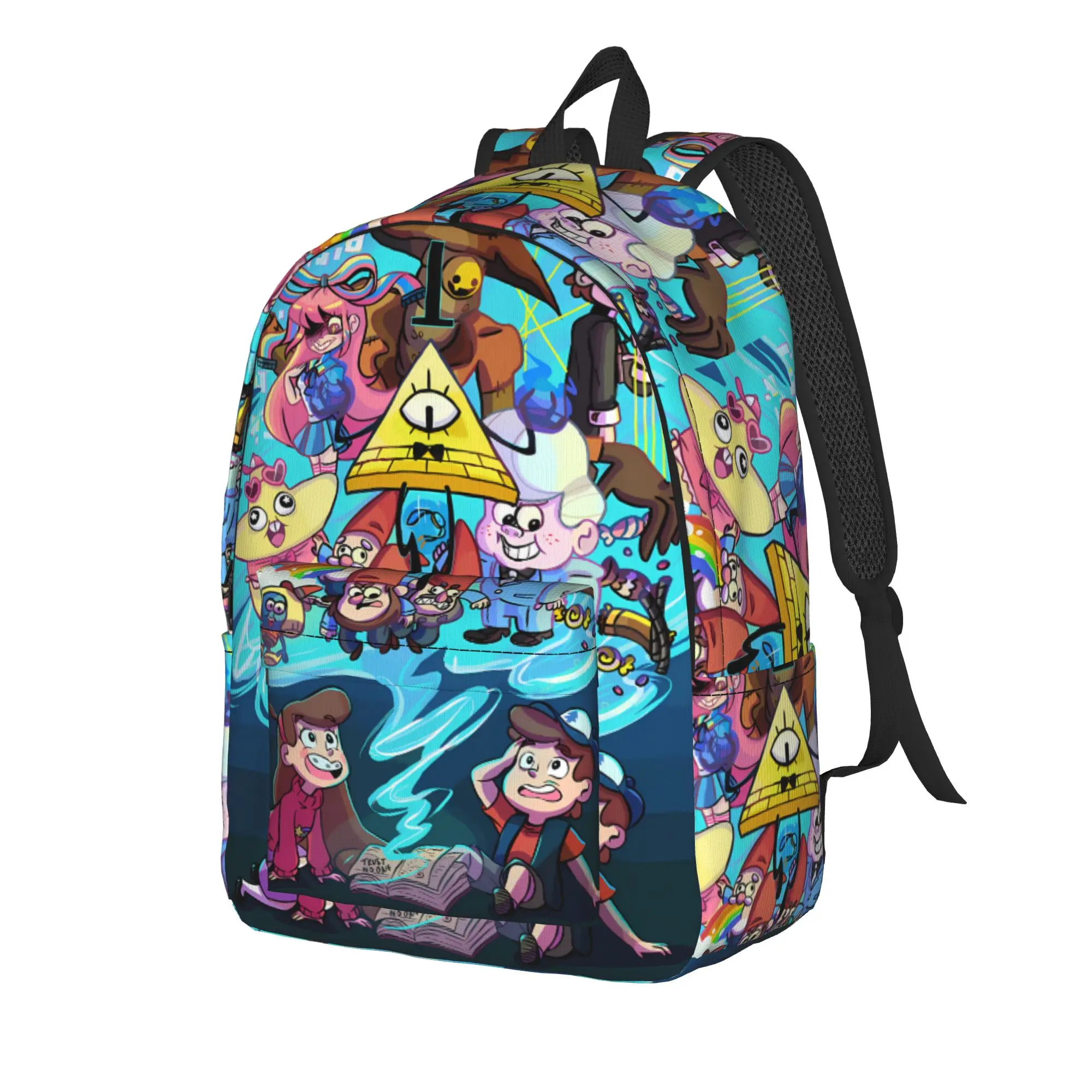 Backpack Gravitys Anime Falls Trekking Backpacks Student Colorful Lightweight High School Bags Leisure Rucksack