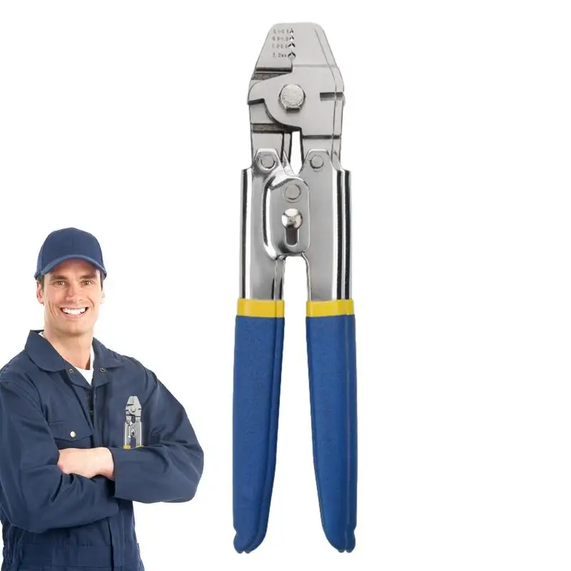 

Crimping Pliers Professional Electrical Crimping Tool Multi-function Hand Wire Stripper Wire Cutter For Dog Leash And Cable