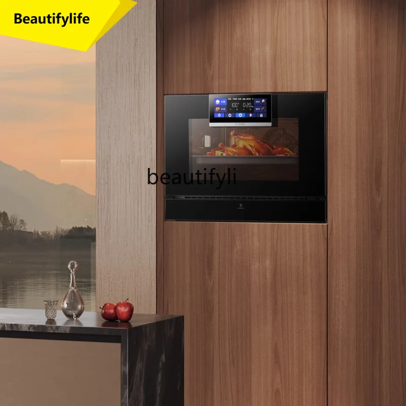 

A61 Steaming and Baking All-in-One Machine EP1 Household Frying and Stewing Multi-Function Embedded Electric Steamer Oven
