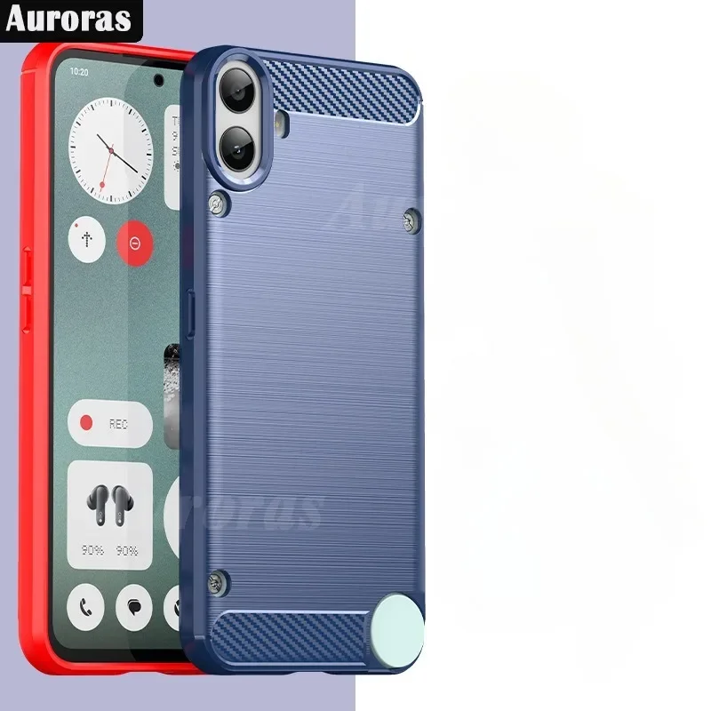 Auroras per telefono CMF 1 custodia Business spazzolato Texture Soft antiurto Shell per telefono CMF 1 Cover Fundas