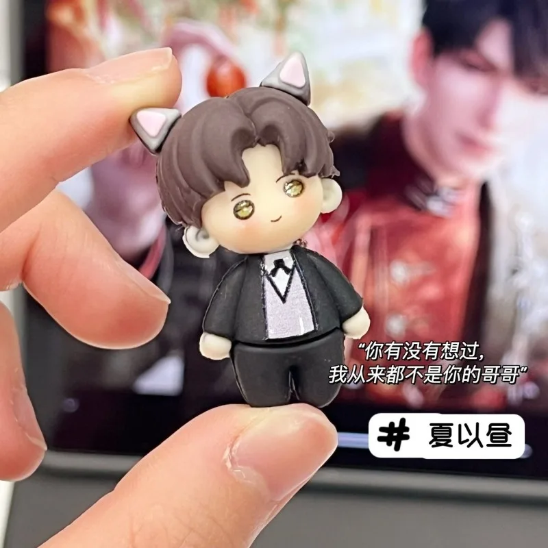 ความรักใหม่และ Deepspace Sylus Caleb Zayne Rafayel Xavier การ์ตูน Q Edition รูปสร้างสรรค์เกมอุปกรณ์ต่อพ่วงโต๊ะเครื่องประดับของขวัญ