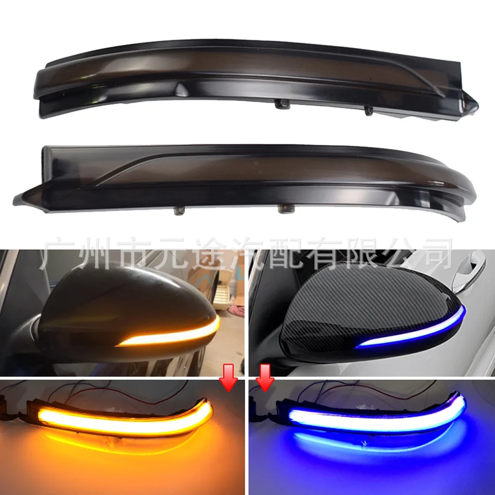 For Kia new K5 imported Optima MK4 JF 2016-19 single yellow light rearview mirror running water turn signal.signal lamp assembly