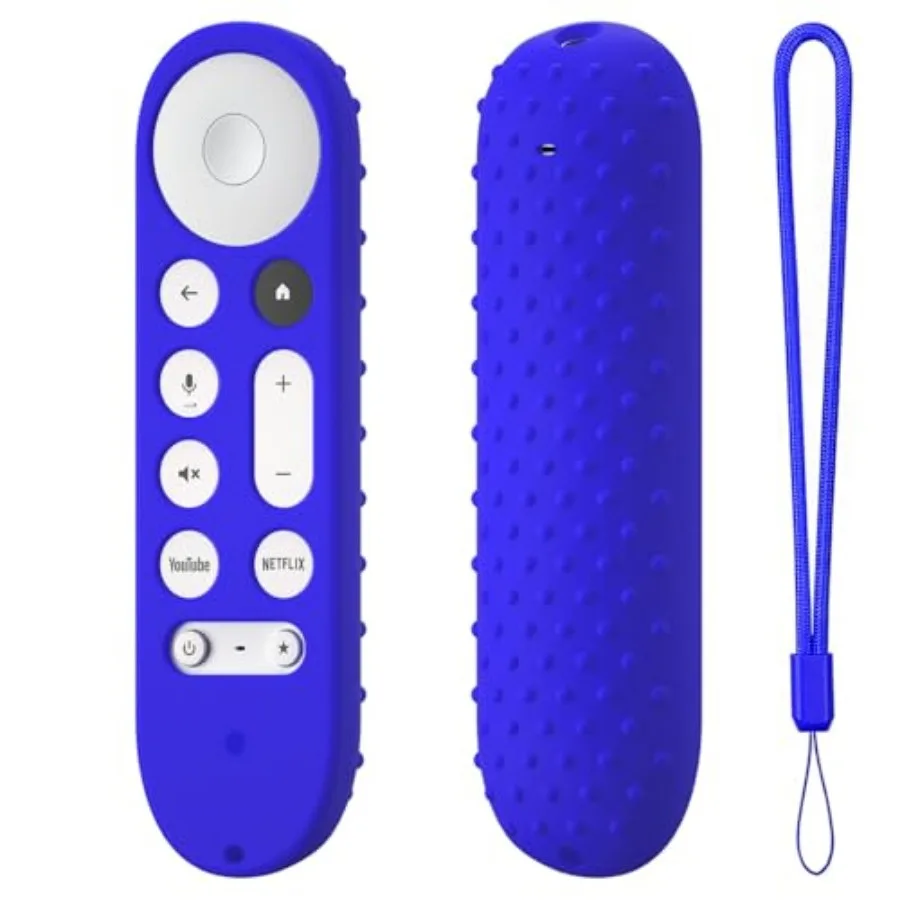 

Silicone Cover Case for Google TV Streamer 4K Google TV 4K Voice Remote 2024 Remote Cover Anti-Slipping Silicone Case