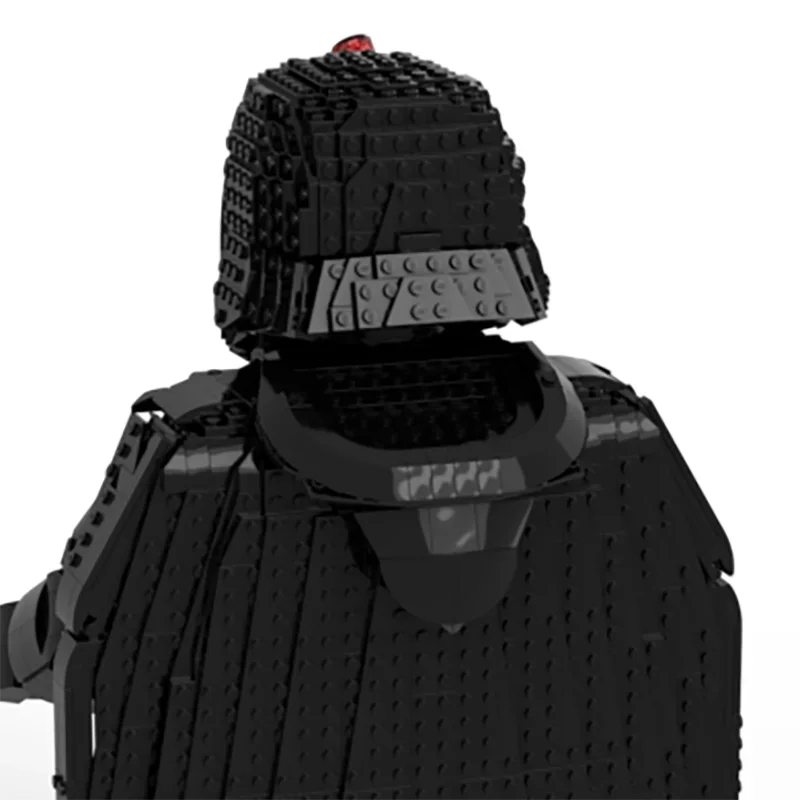 

Звездный фильм Moc, строительные кирпичи, модель мегафигурки, головной шлем, технологические блоки, классические сцены из фильмов, игрушка в сборе, подарки, набор «сделай сам»