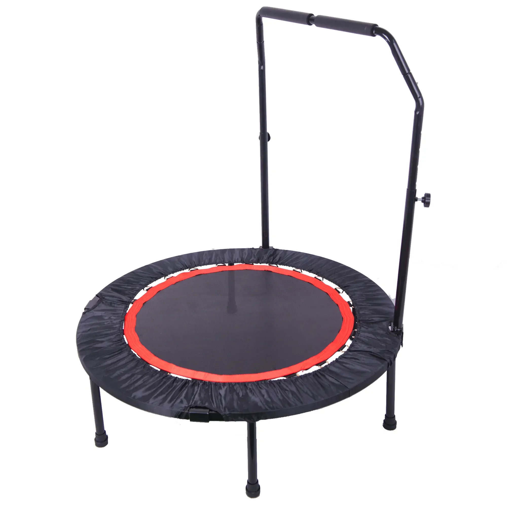 Aliexpress 40" Fitness Rebounder Trampoline with Adjustable Handle, Upgraded 6-Leg Silent Mini Bouncer for Home Gym, Foldable Cardio Workout Equipment - Aliexpress Deal
