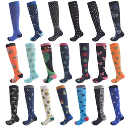 Men's and women's outdoor compression socks Leisure sports running fitness socks