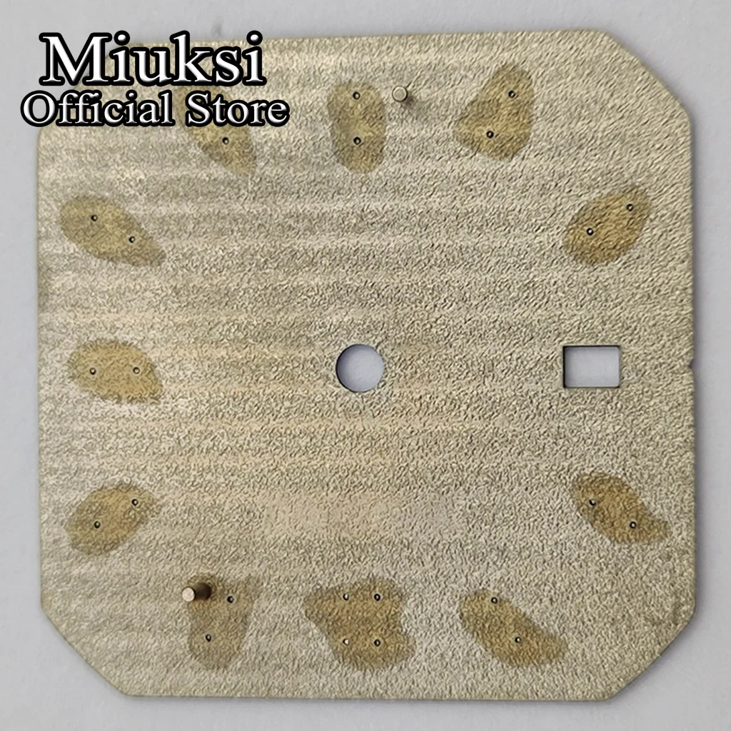 Miuksi 29 مللي متر NH35 أسود/أزرق/أخضر قرص ساعة مضيئة تناسب NH35 ميوتا 8215 8205 831a DG2813 3804 حركة أوتوماتيكية