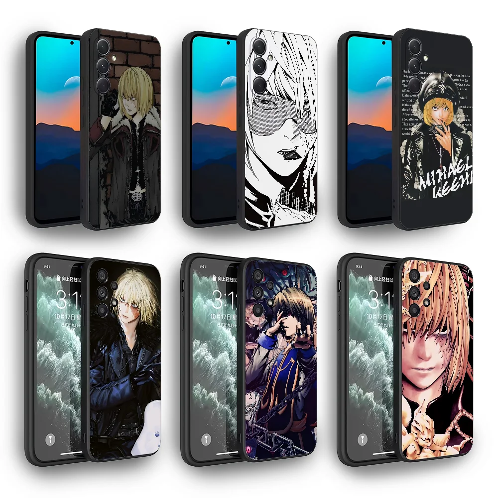 Anime Mello Comics Character Phone Case For Samsung D-Deaths-s Galaxy Note S25 S24 S23 S22 S21 PLUS ULTRA