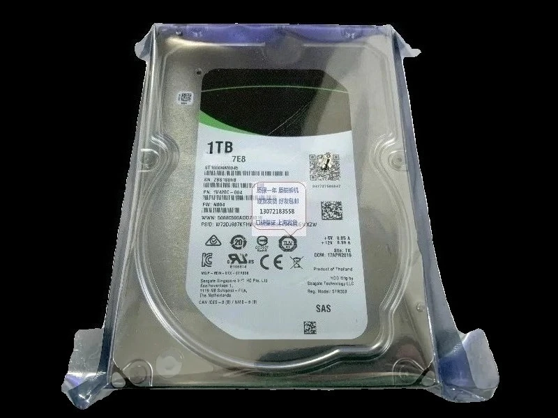 

1TB 1T SAS 7.2K ST1000NM0045 3.5 inch 12G enterprise hard drive Used