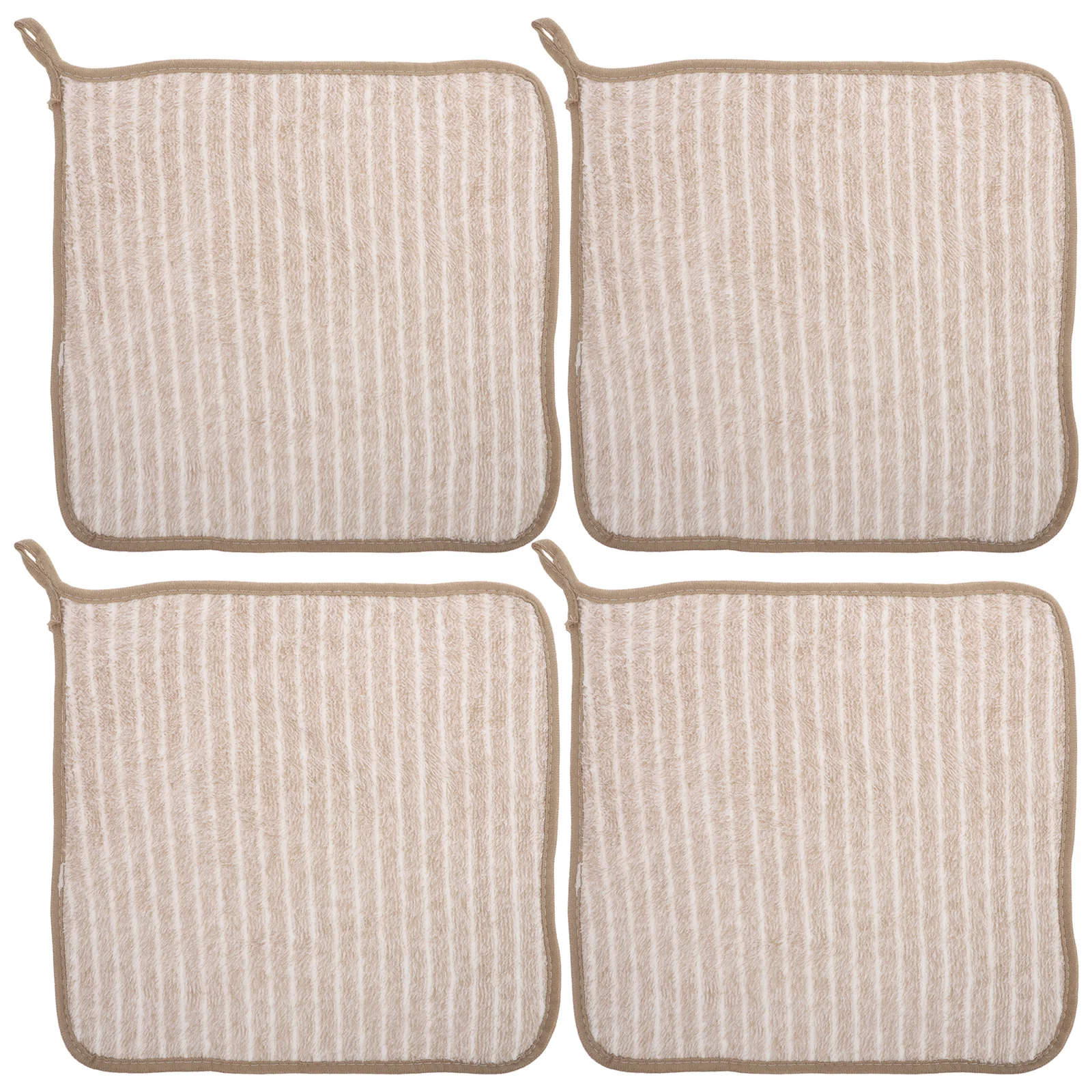 

10Pcs Oil Resistant Kitchen Rags for Dishes Reusable Cleaning Cloths Quick Drying Stylish Design Rags for Dishes