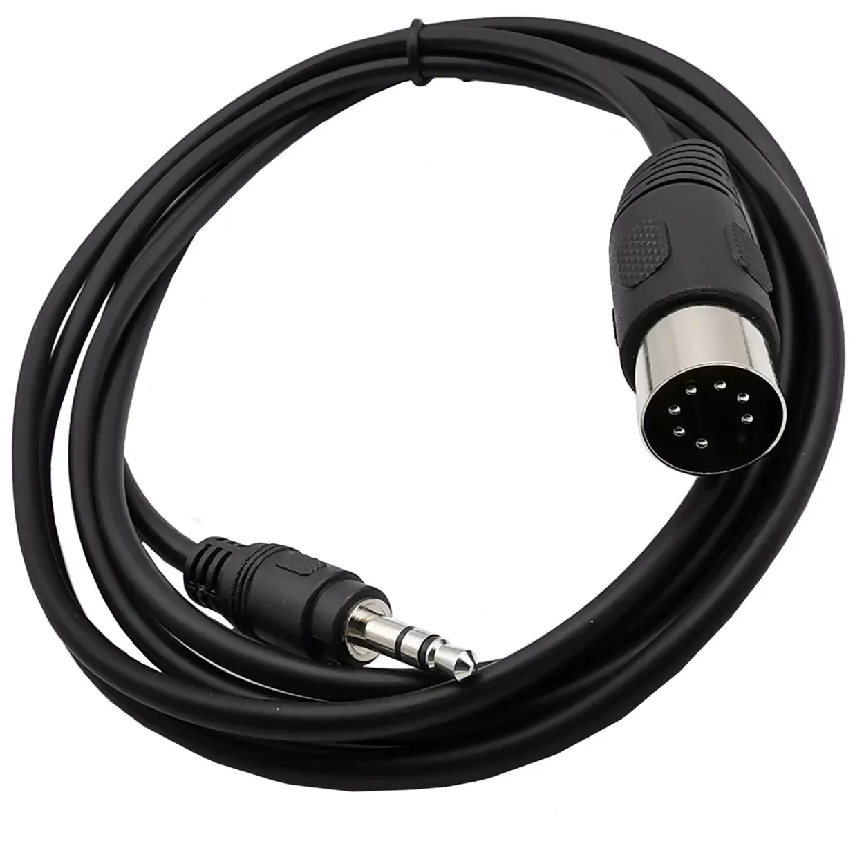 Stereo TRS 3,5 mm męski 7-pinowy męski adapter audio DIN Kabel 7P DIN męski TRS 3,5 męski przewód audio 3,5 7-pinowy kabel DIN Linia przewodowa