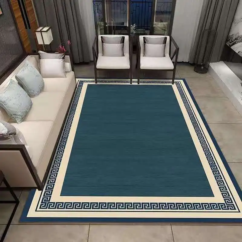 Tapis d\'impression 3D de style chinois non ald, salon, bureau, table basse, polymère de sol, maison, chambre, étude, nouveau