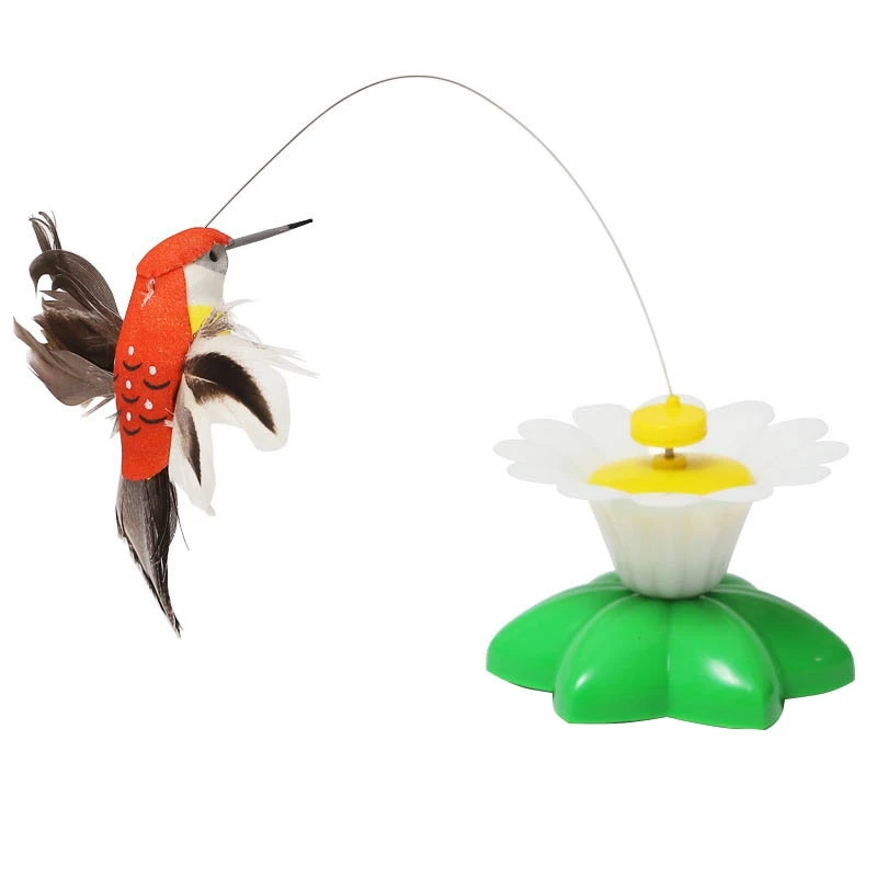 

B-Pet Toy Rotating Electric Flying Colorful Interactive Intelligence Training Rotating Funny Toys Durable Easy Install