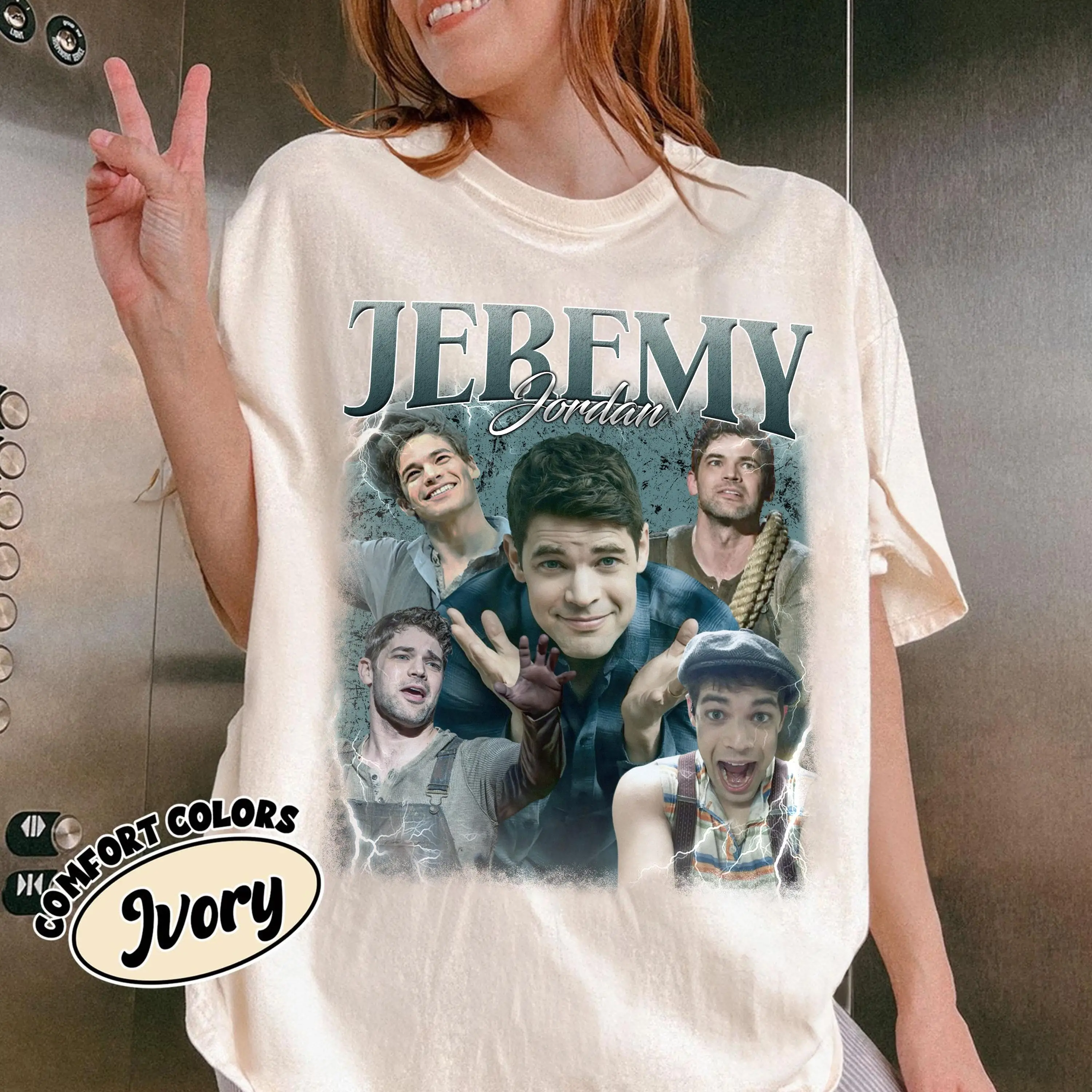 Jeremy Jordan Vintage Graphic T-Shirt, Unisex Comfort Colors Tee