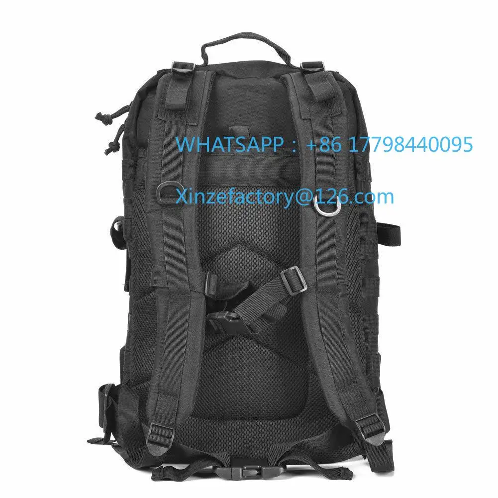 45L Tactical Backpacks Molle Assault Pack 3 Day Bug Out Bag Hiking Treeking Rucksack Fitness Camping, Daily Work