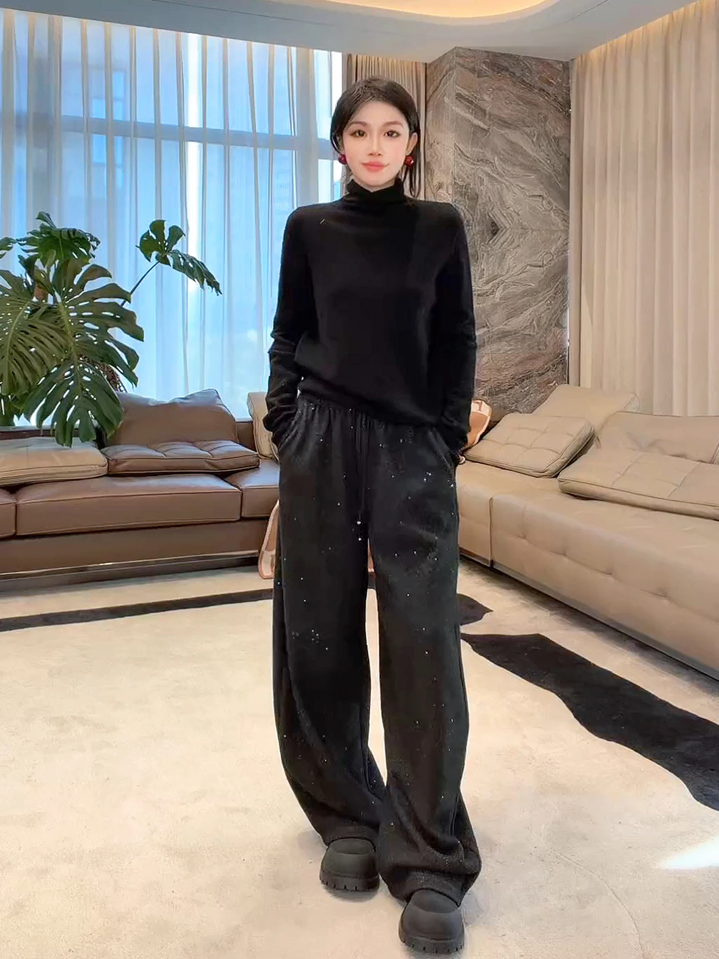 

Свитер из ультратонкой мериносовой шерсти 00, мягкий и комфортный, женский повседневный облегающий длинный свитер, теплая нижняя одежда