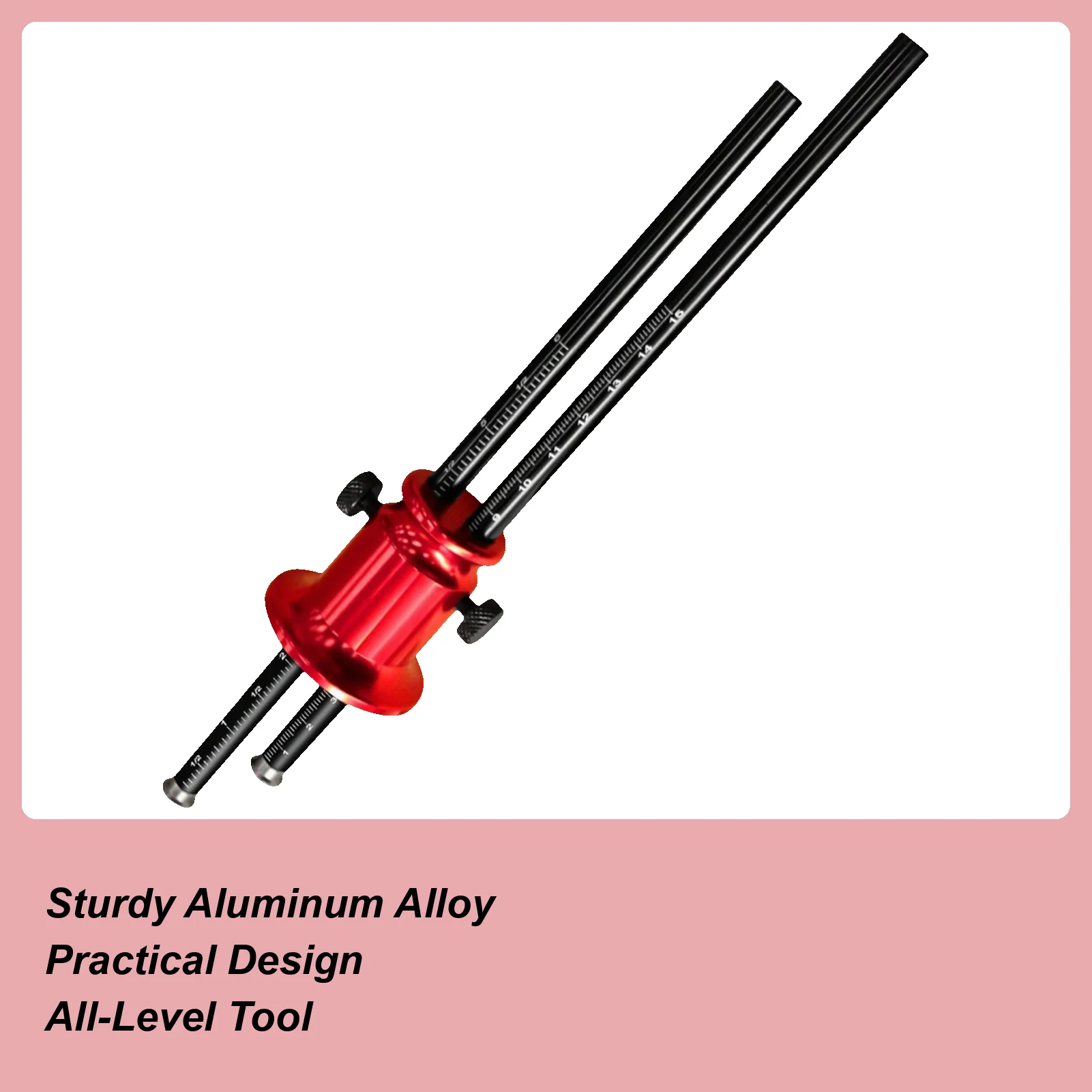 

Wood Marking Gauge Woodworking Marking Scriber Double Scales Measuring Ruler Aluminum Alloy Guide For Craftsmen Cabinet