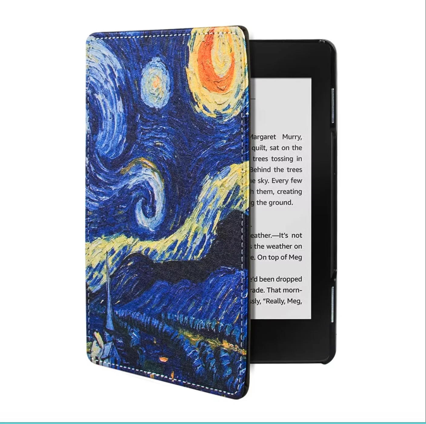 Leather Case for Kindle 4/5 6 E-Book Reader