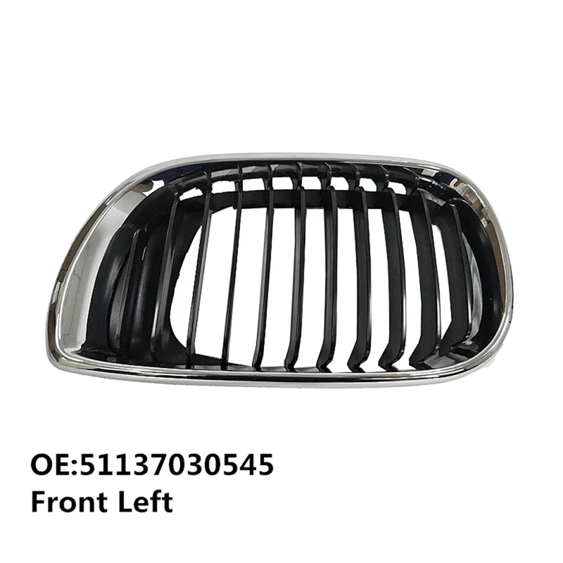 NEW-Kidney Grille Replace For BMW E46 3 Series 320I 325I 325Xi 330I 330Xi 1998-2005 Front Bumper 51137030545 51137030546
