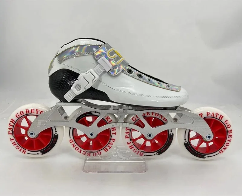 Hotsell NEWEST Professional roller skate inline speed skates professional shoes 4 wheels high rebound speed wheels skates