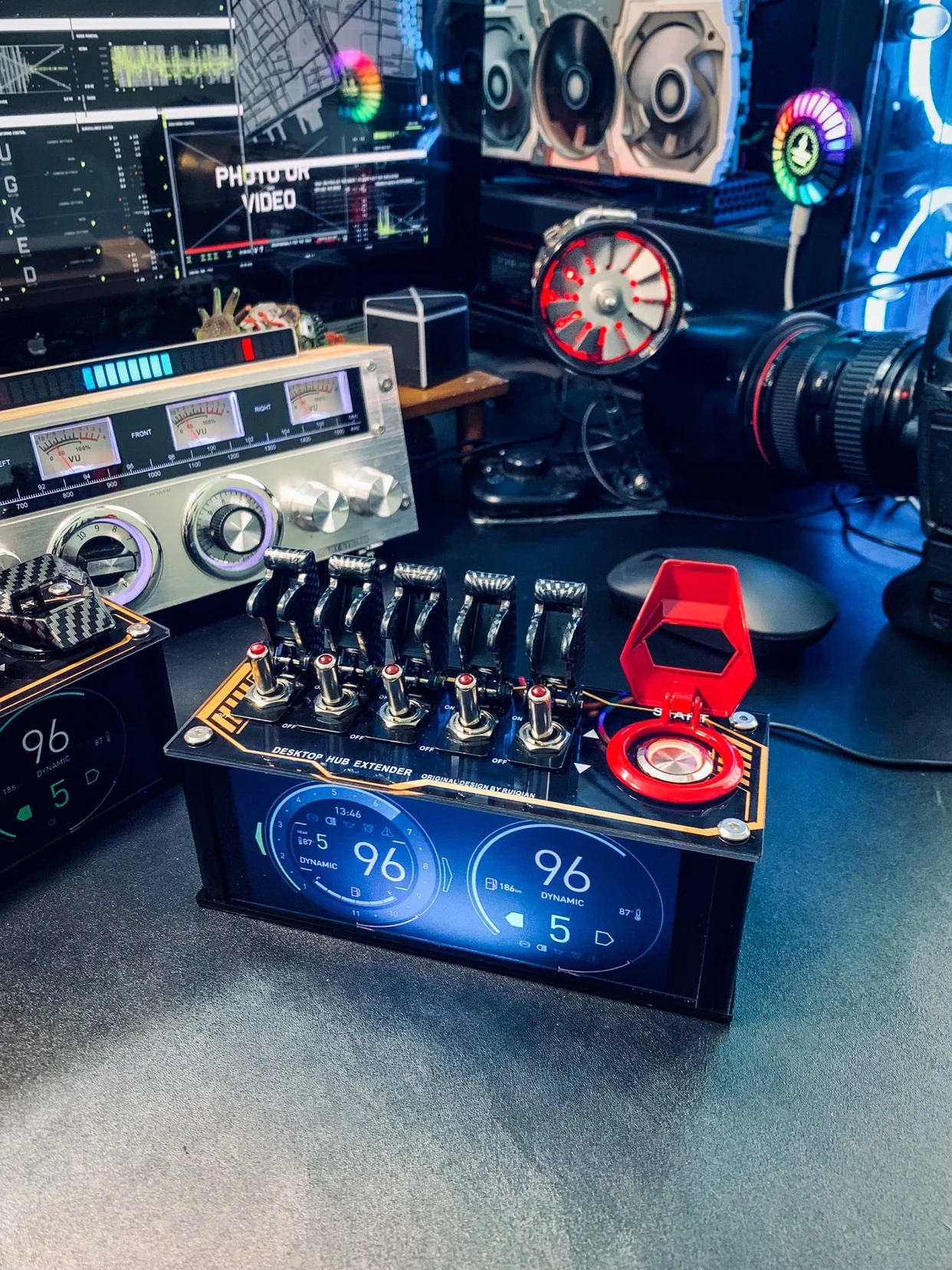 

Table Setup, USB Block Collection, Docking Station, Hub Extender, Computer Wireless Boot Up