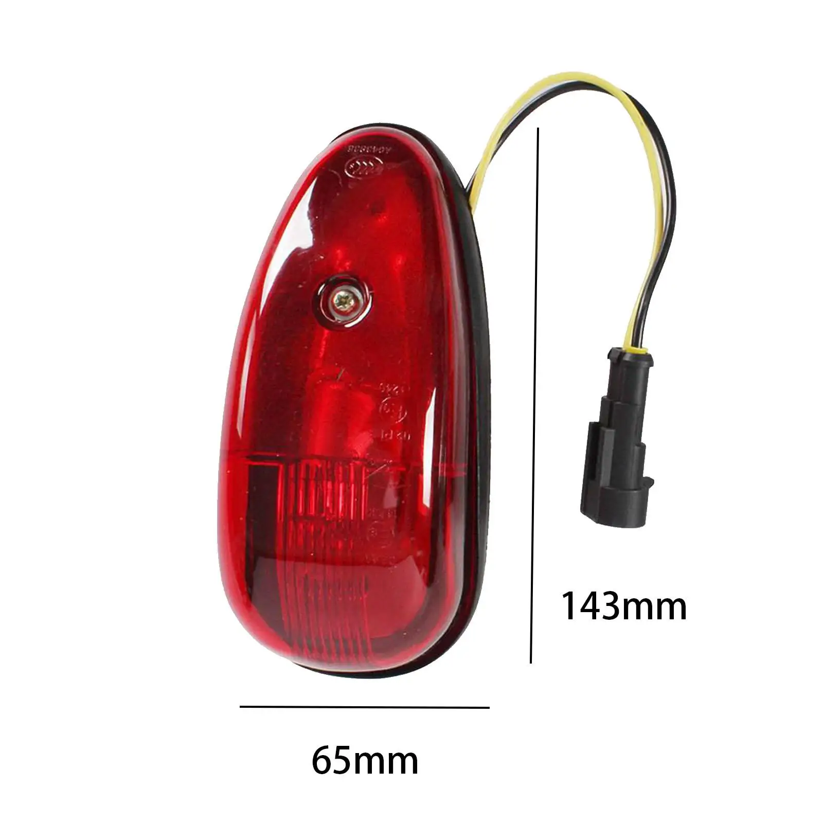 Luci di posizione esterne generiche per camper LED, accessori per montaggio superficiale con prestazioni stabili, accessori per camper 12V per auto camper con rimorchio