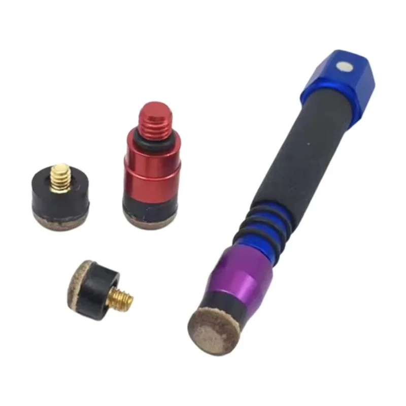 4PCS PDR Leather Head Tapping Tool Car Dent Repair Pit Suction Pit Tapping Hammer Leveling Hammer Leveling Pen