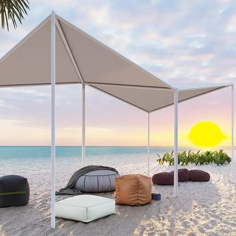 Outdoor butterfly shed yard, awning, garden shade umbrella