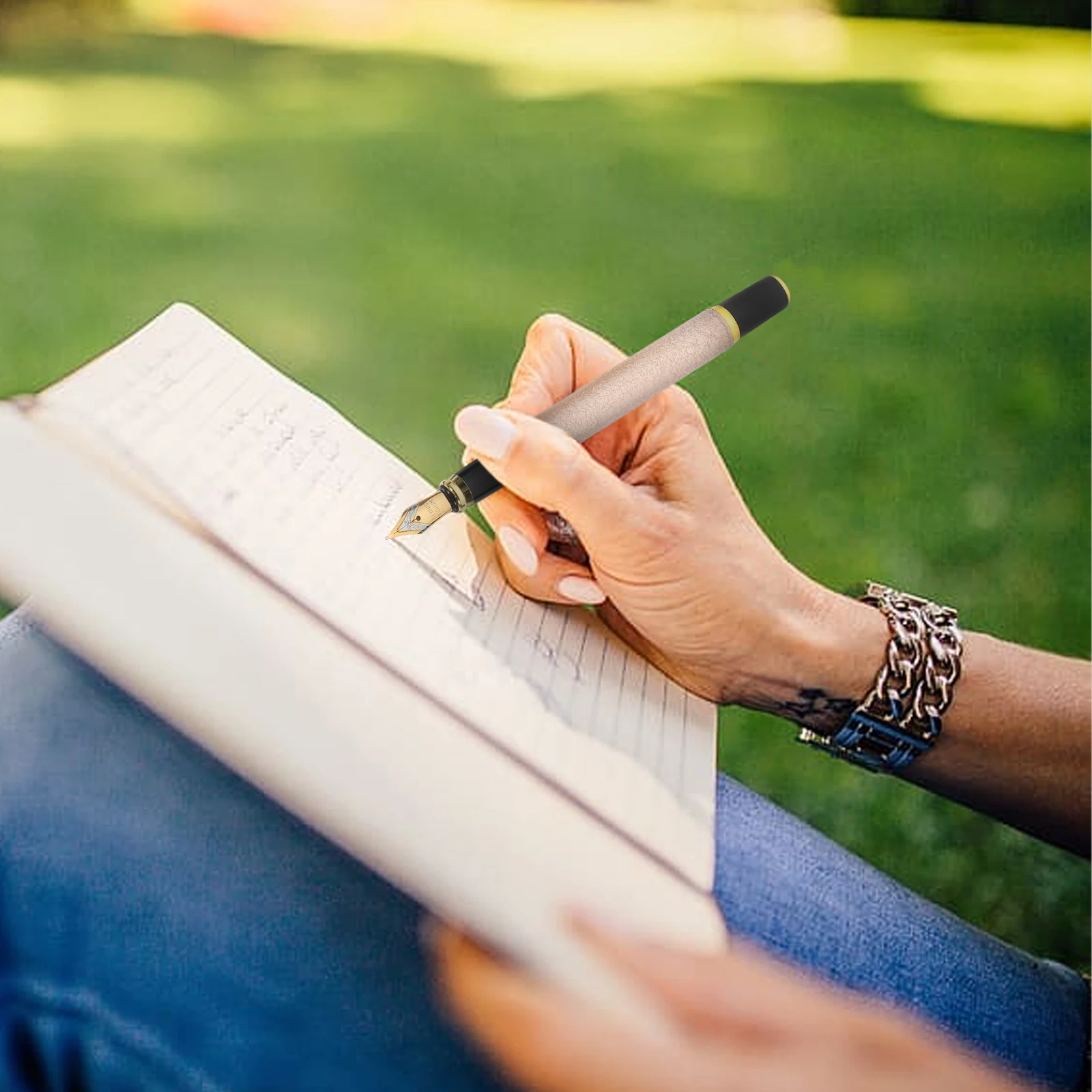 

Матовый столб, знак, каллиграфия, письменный фонтан, подпись, чертилка, гладкая железная гладкая портативная крышка большой емкости для