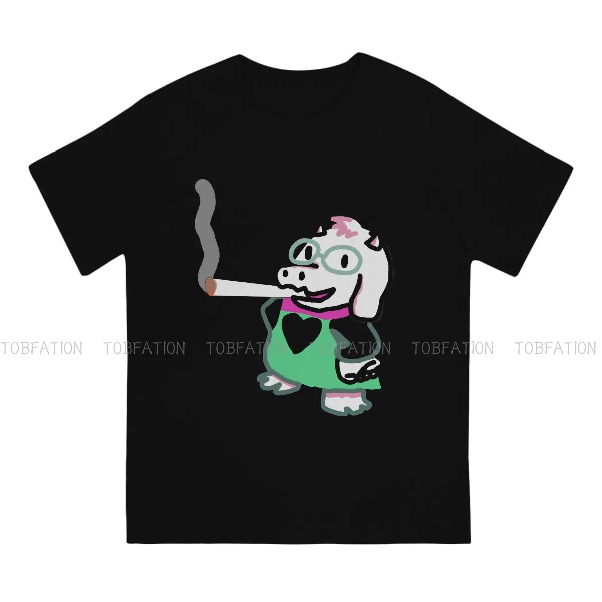 Deltarune Ralsei Blunt Design Tshirt Homme maglietta da uomo Streetwear Blusas Cotton per uomo