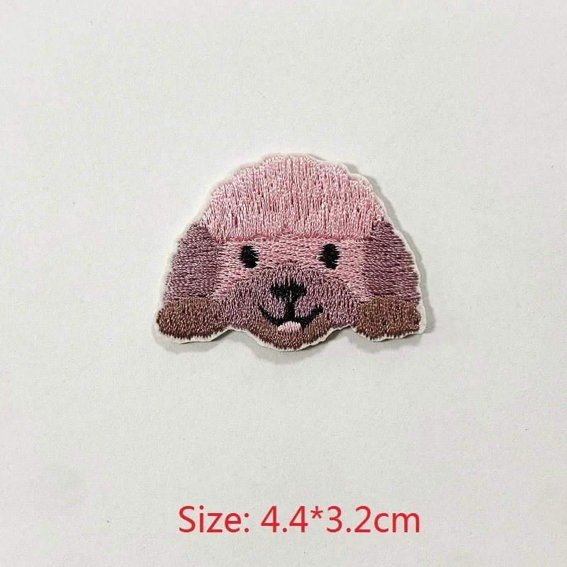 Langlebige, bestickte Aufnäher zum Aufbügeln für Kleidung, Rucksäcke, Schuhe mit Tier, Hai, Schildkröte, Katze, Hund, Applikation, Aufkleber, Streifen
