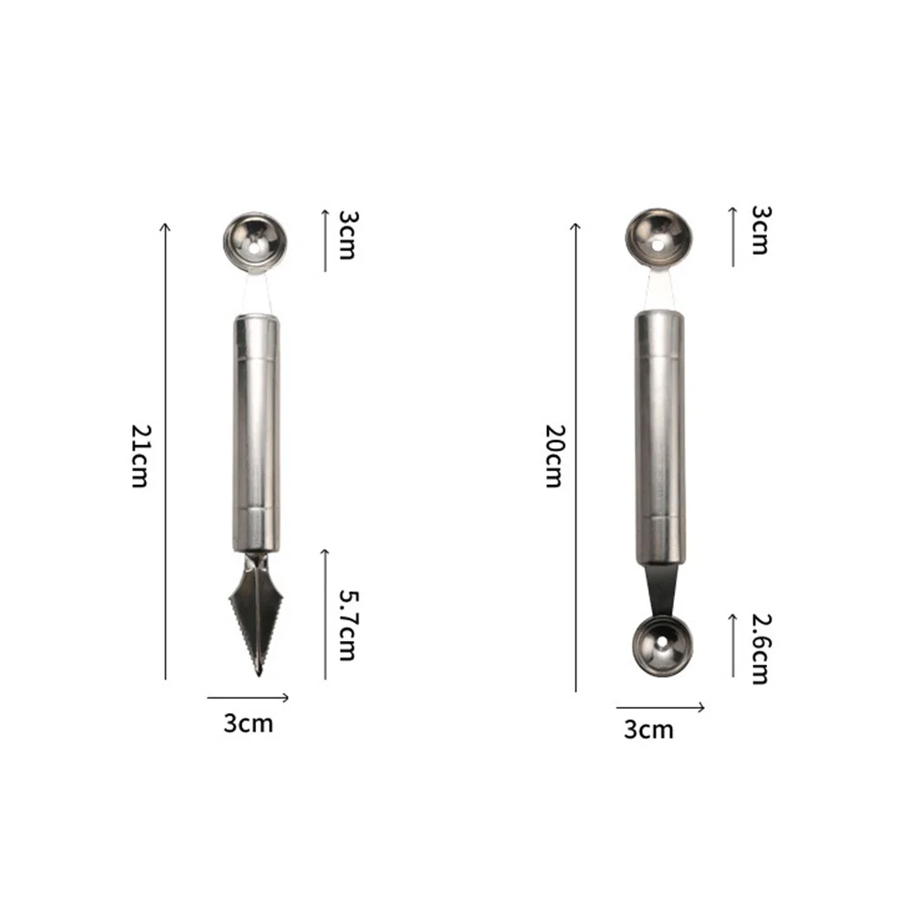 

1 комплект, ложки для фруктов из нержавеющей стали, ложка для дыни, ложка для фруктовых шариков, кухонные принадлежности, ложка для балерины для дыни, ложка для мороженого