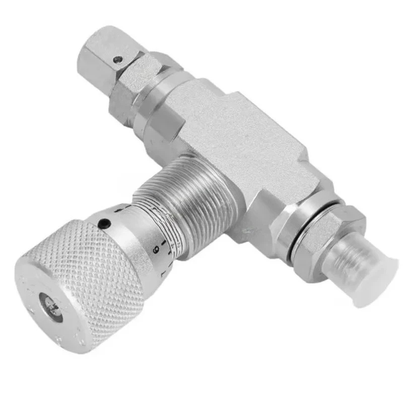 Flow Control Bidirectional Hydraulic Restrictor Valve STB-G3/8 + L08 Connector