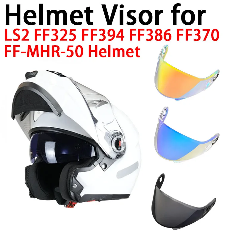 FF-MHR-50 Visor for LS2 FF325 FF394 FF386 FF370 Helmet Shield High strength toughness UV protection helmet accessories